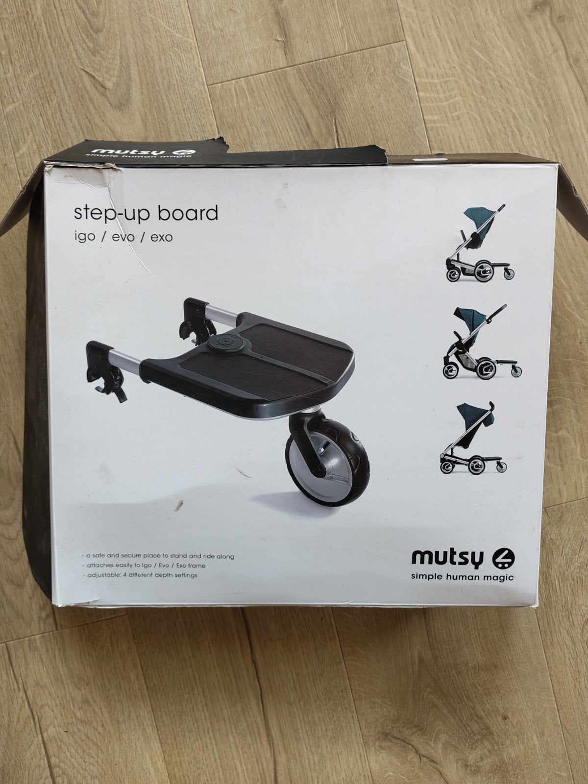 step-up board/meerijdplankje, Ophalen of Verzenden, Zo goed als nieuw, Mutsy
