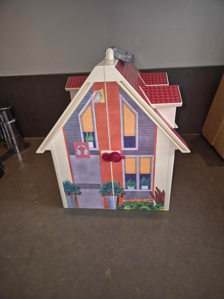 Playmobil huis (compleet) - Handig mee te nemen!, Kinderen en Baby's, Speelgoed | Playmobil, Ophalen of Verzenden