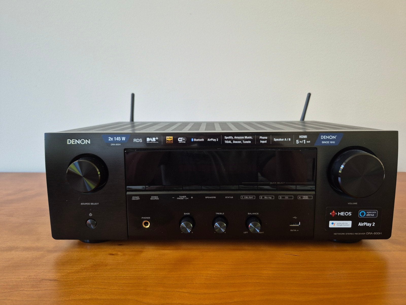 Denon DRA-800H, Denon, Ophalen of Verzenden, Zo goed als nieuw, 60 tot 120 watt