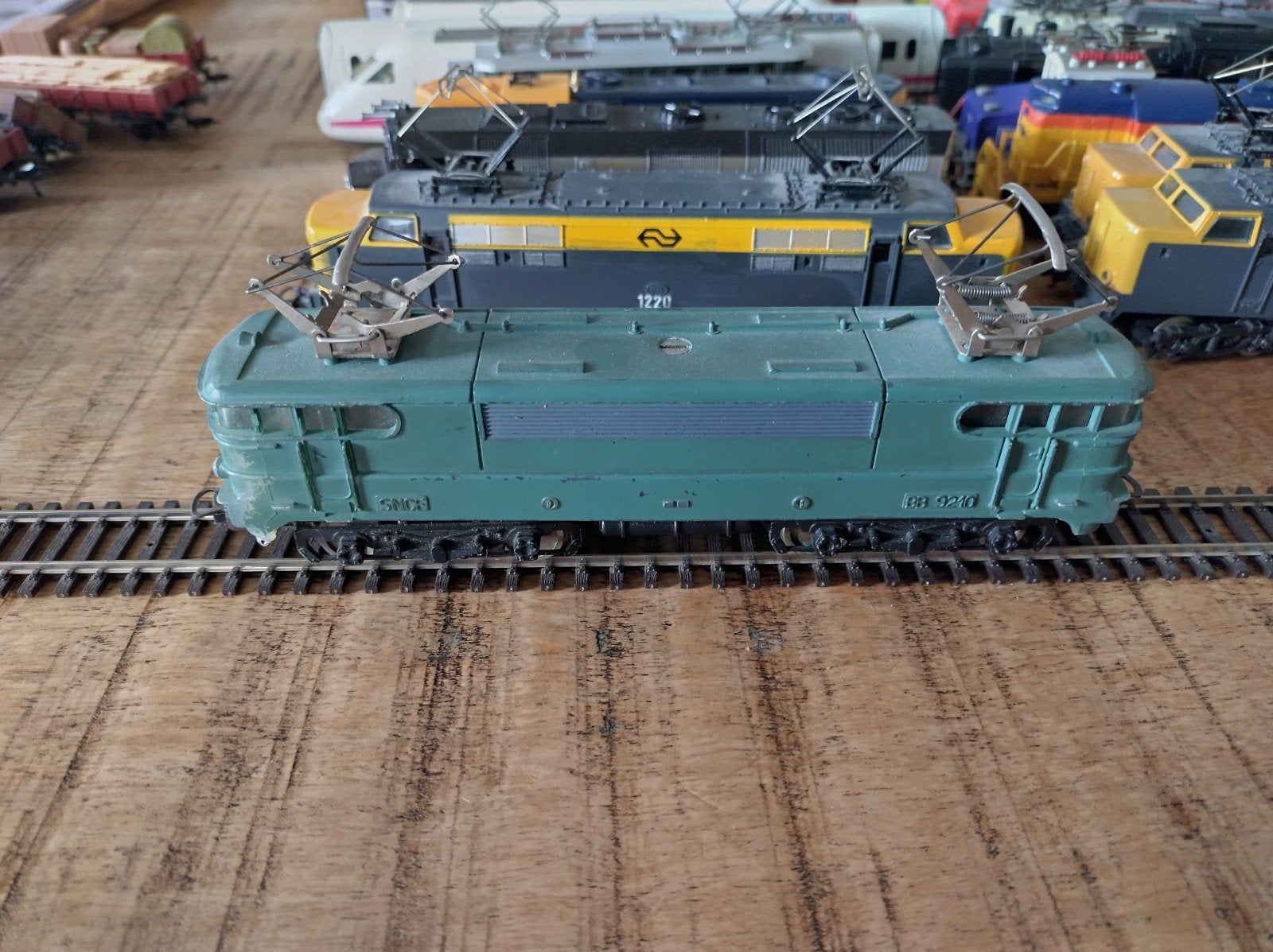 Zeldzame Oude LIMA SNCF BB9210 Locomotief, Gebruikt, Ophalen of Verzenden, Analoog, Lima