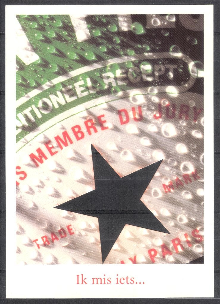 Heineken - Ik mis iets ..., Verzamelen, Verzenden, Nieuw, Overige typen, Heineken