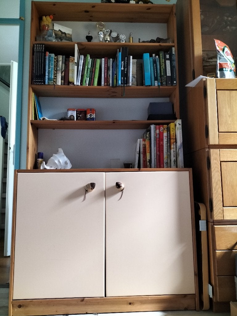 boekenkast, Ophalen, Met plank(en), Gebruikt, 100 tot 150 cm