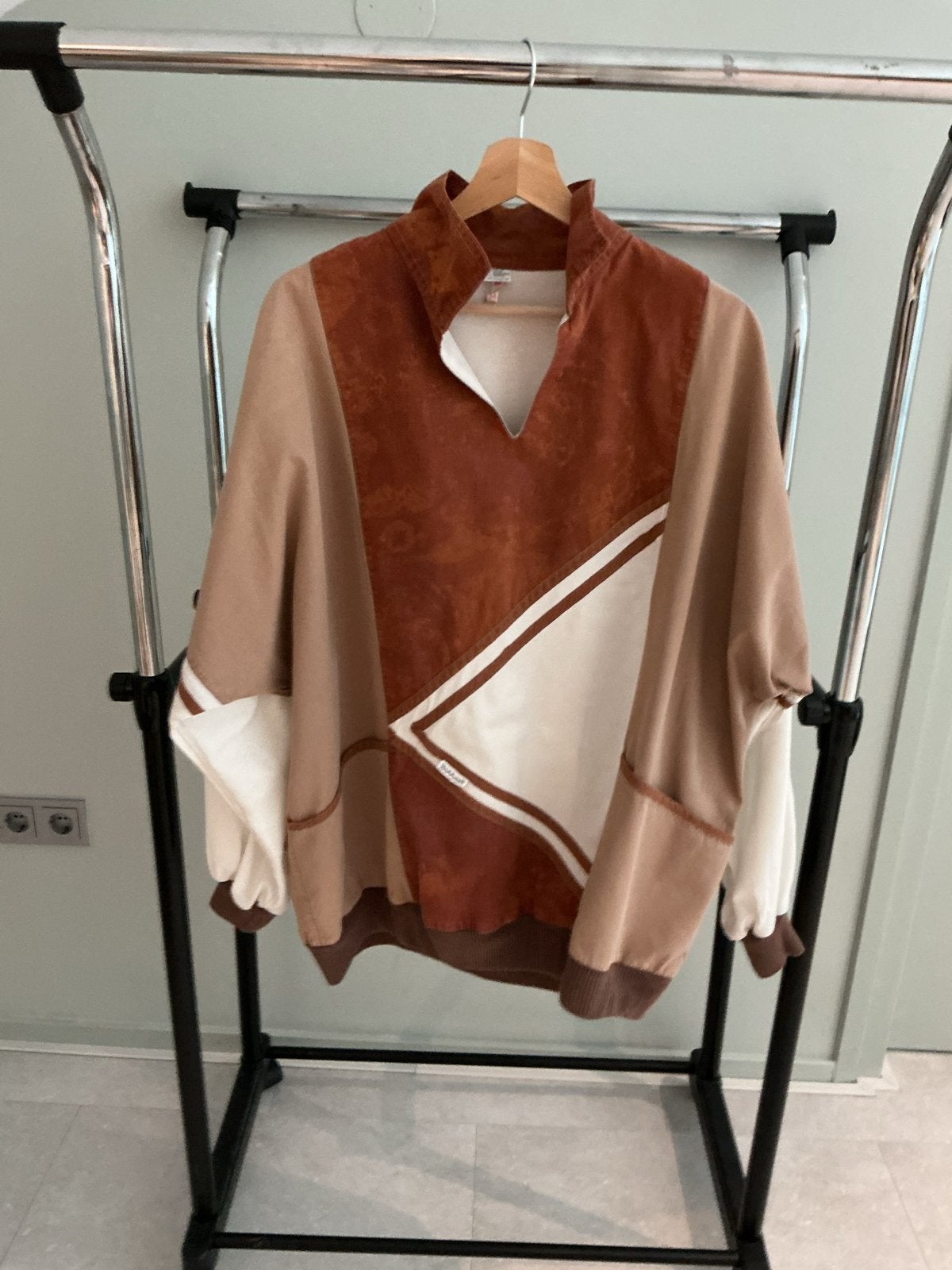 Unieke handbedrukte blouse/kiel - Atelier Bobbert, Kleding | Dames, Ophalen of Verzenden