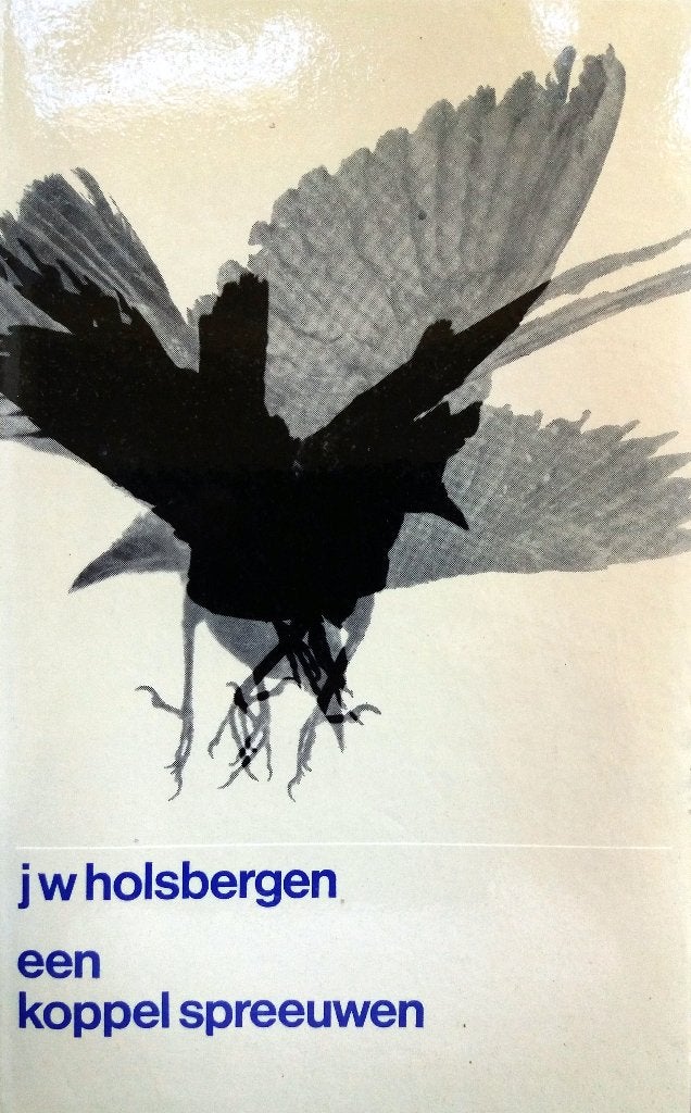 J.W. Holsbergen - Een koppel spreeuwen, Ophalen of Verzenden