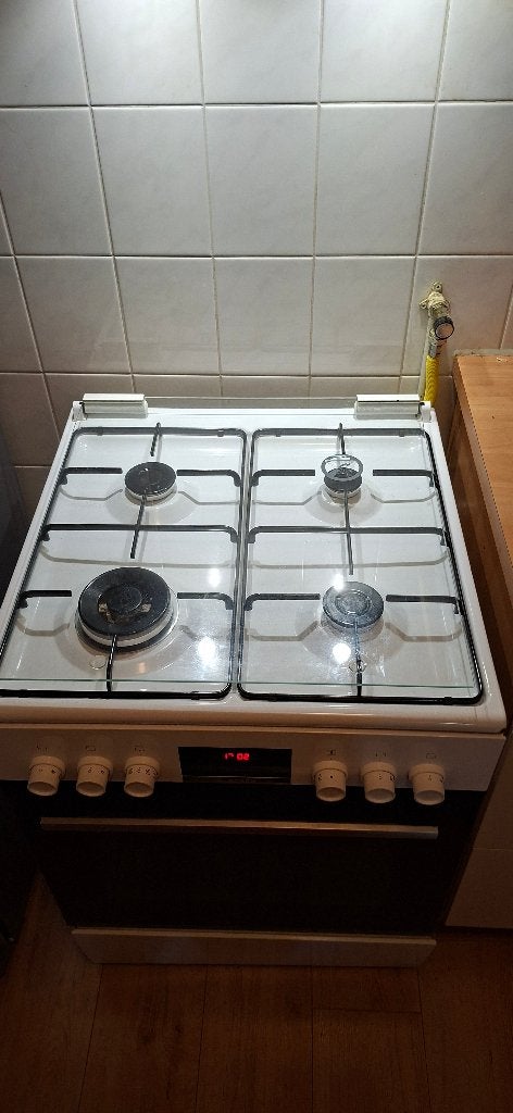 Gasfornuis Bosch, Ophalen, Gebruikt, 60 cm of meer, 4 kookzones