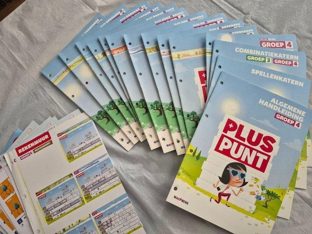 Pluspunt - Versie 4 - Handleiding - Groep 4, Ophalen of Verzenden, Gelezen, Overige niveaus, Overige vakken