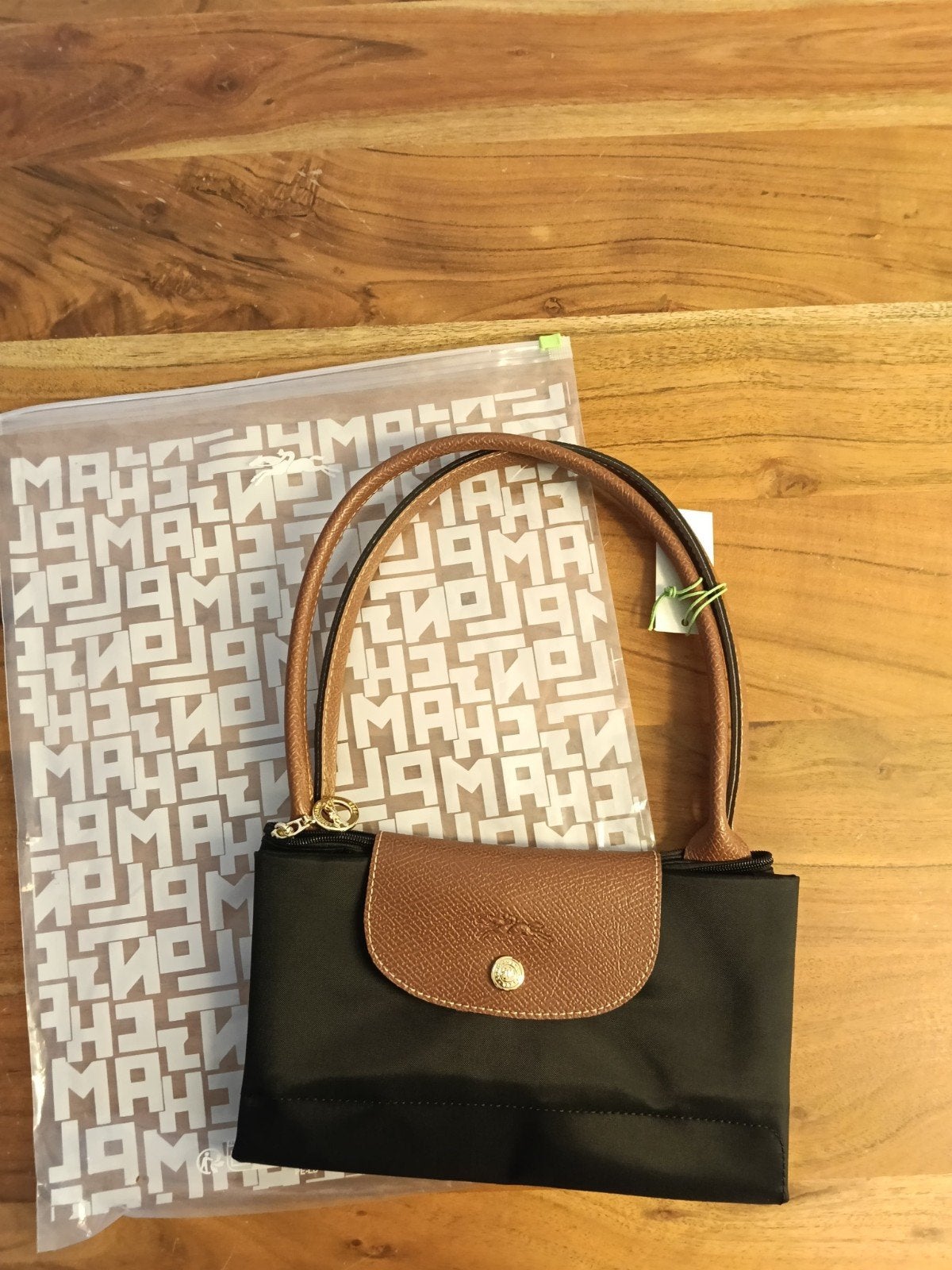 Longchamp le pliage L, Sieraden, Tassen en Uiterlijk, Ophalen of Verzenden, Zwart, Handtas