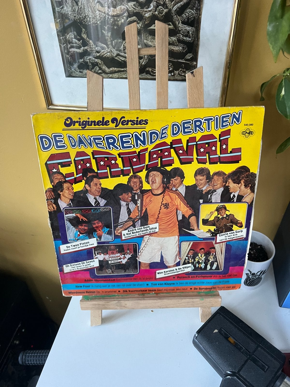 De Daverende Dertien Carnaval - Originele Versies LP, Ophalen of Verzenden, Gebruikt, Feestmuziek, Verzamelalbum