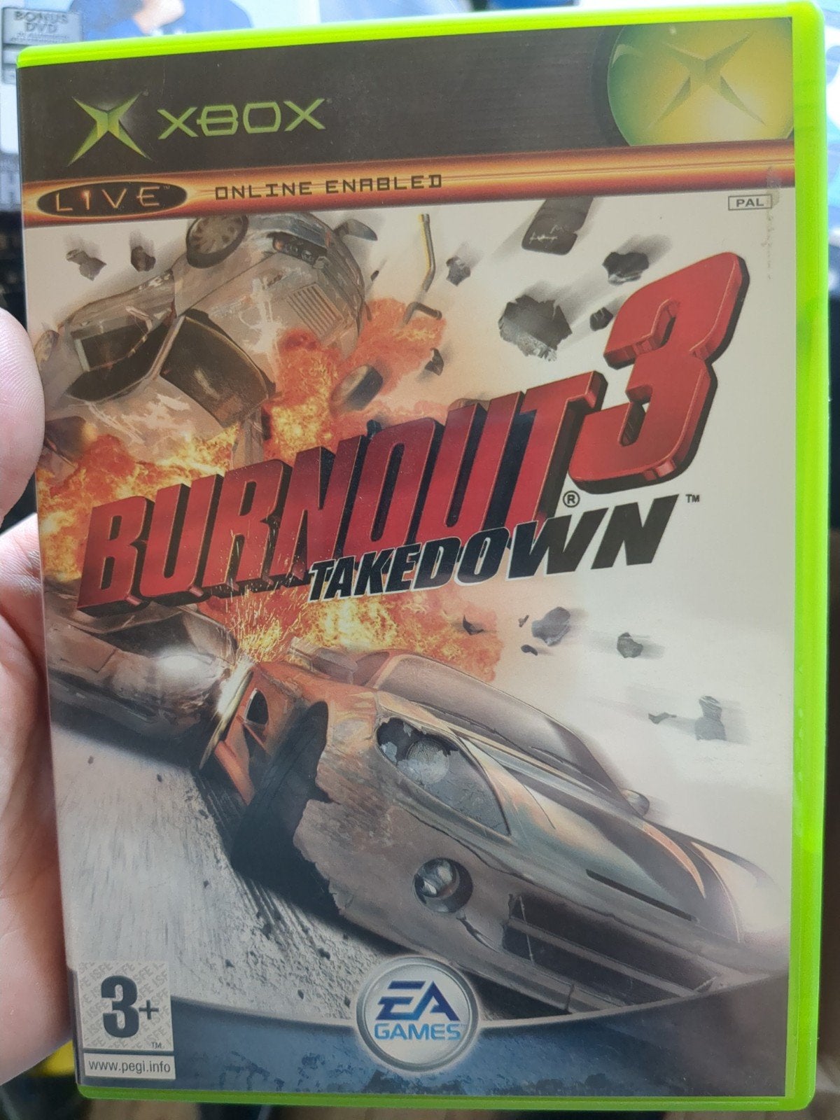 Burnout 3 Takedown Xbox - Scheur erop los!, Online, Gebruikt, Racen en Vliegen, Ophalen of Verzenden