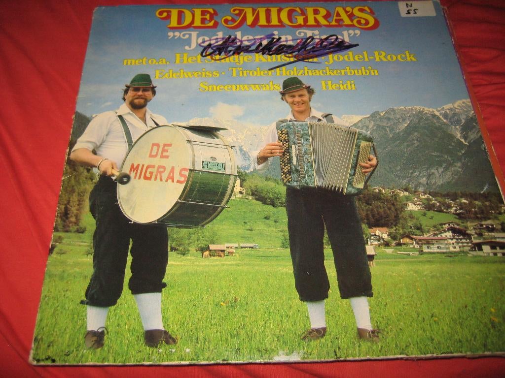 LP, De Migra`s: Jodelen in Tirol, Ophalen of Verzenden, Zo goed als nieuw, 12 inch
