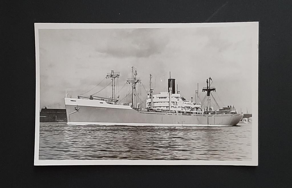 s.s. Samarinda van Koninklijke Rotterdamsche Lloyd N.V., Verzenden, Zo goed als nieuw, Motorboot, Kaart, Foto of Prent