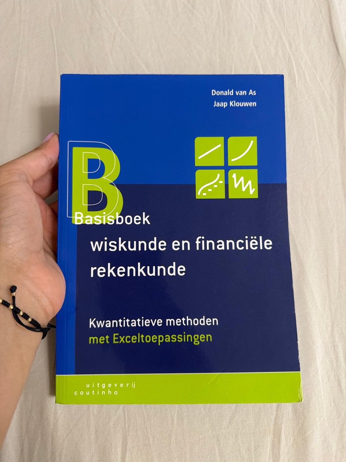 Basisboek wiskunde en financiële rekenkunde, Boeken, Studieboeken en Cursussen, Ophalen of Verzenden, Beta, Zo goed als nieuw
