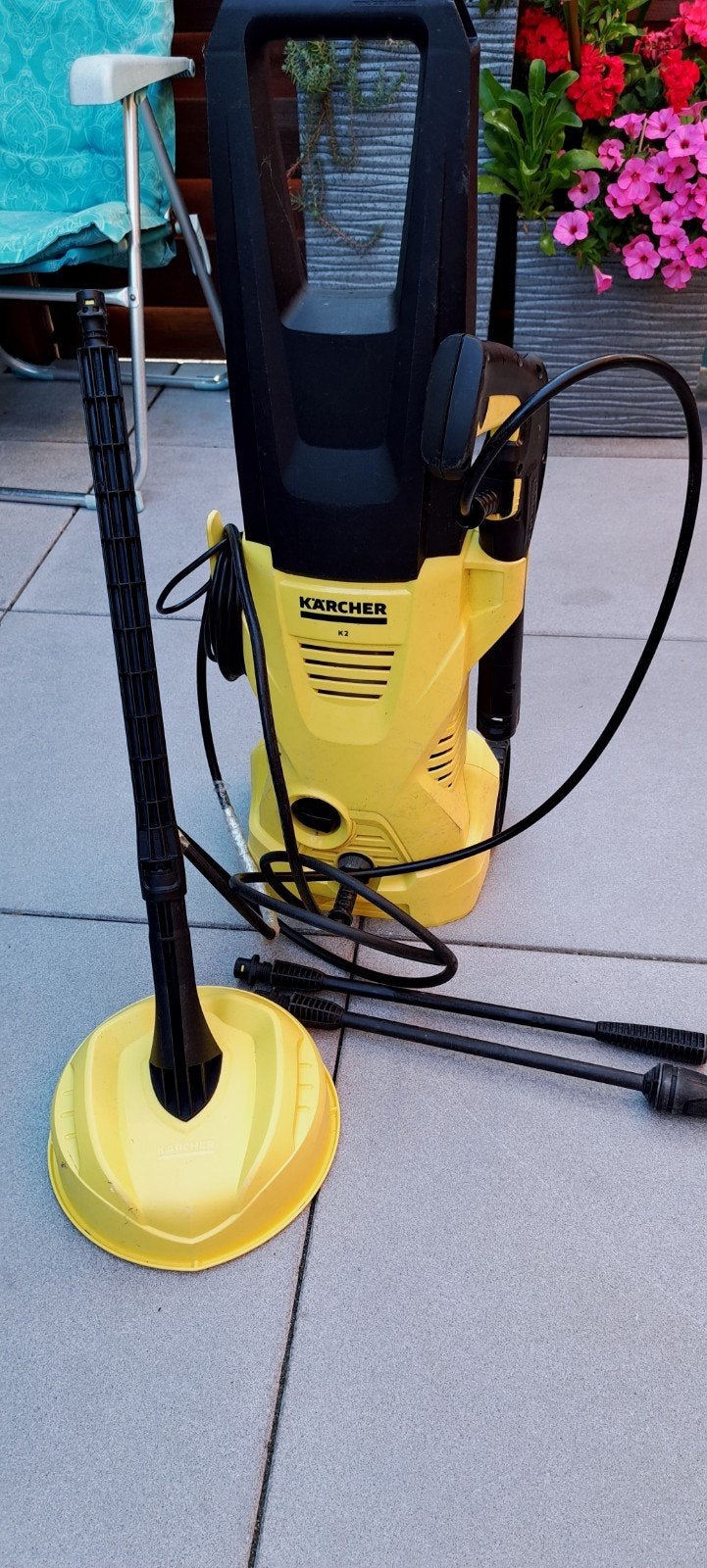 Kärcher K2 hogedrukreiniger (slang defect), Ophalen of Verzenden, Gebruikt, Elektrisch, Kärcher