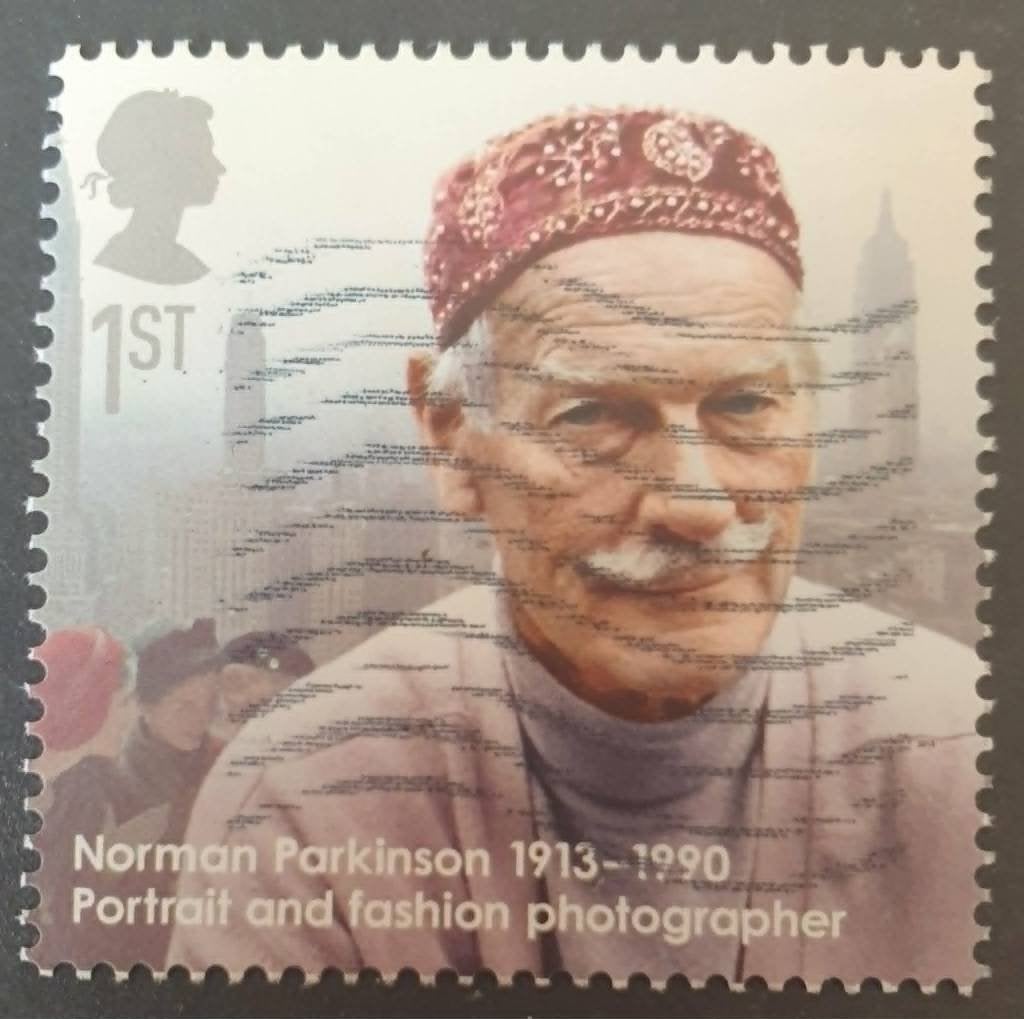 196-26 Engeland / Norman Parkinson, Postzegels en Munten, Postzegels | Europa | UK, Gestempeld, Verzenden