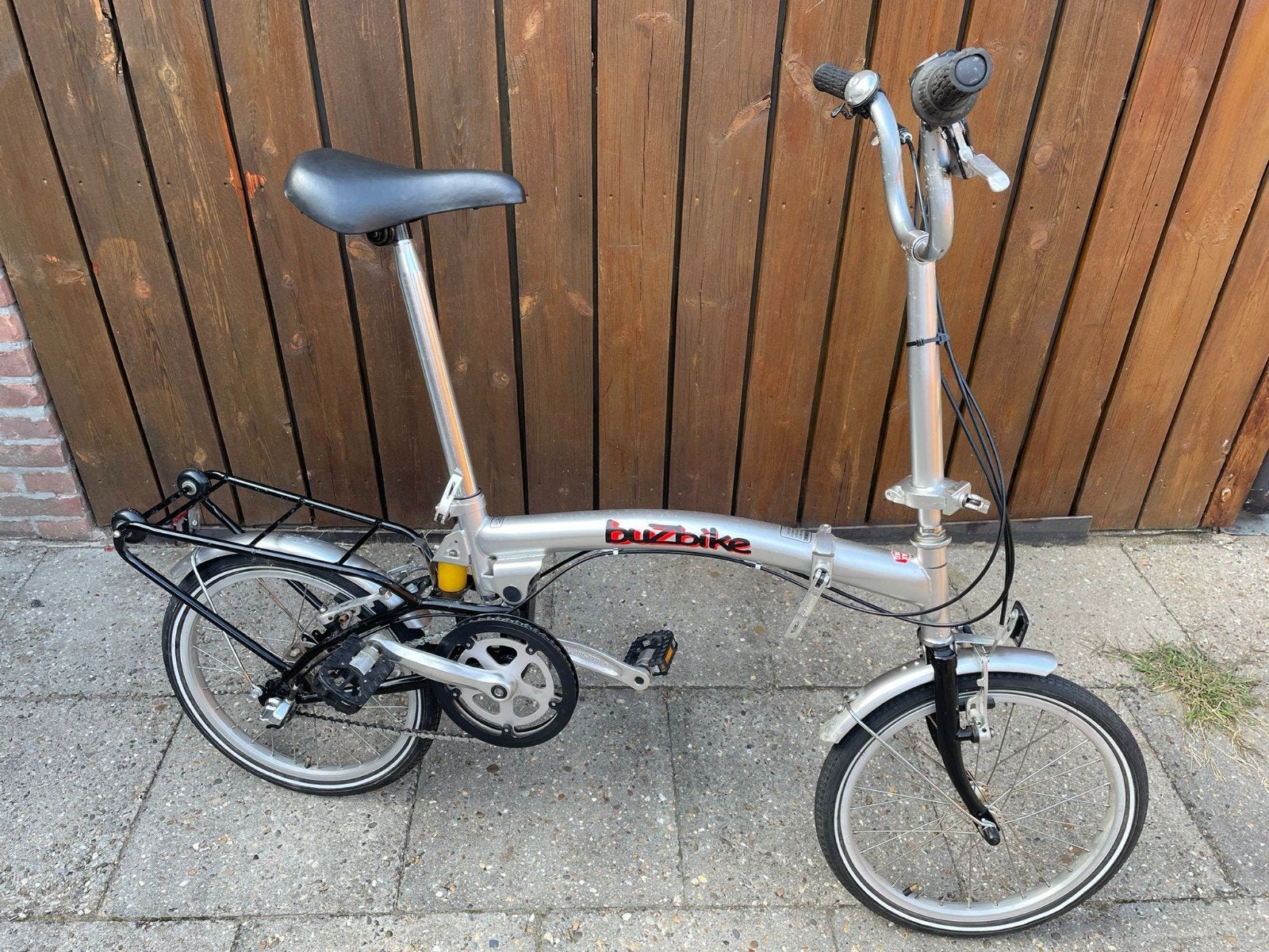 Vouwfiets- Buzbike- 3 versnellingen, Fietsen en Brommers, Fietsen | Vouwfietsen, Ophalen, Gebruikt, Overige merken, Versnellingen