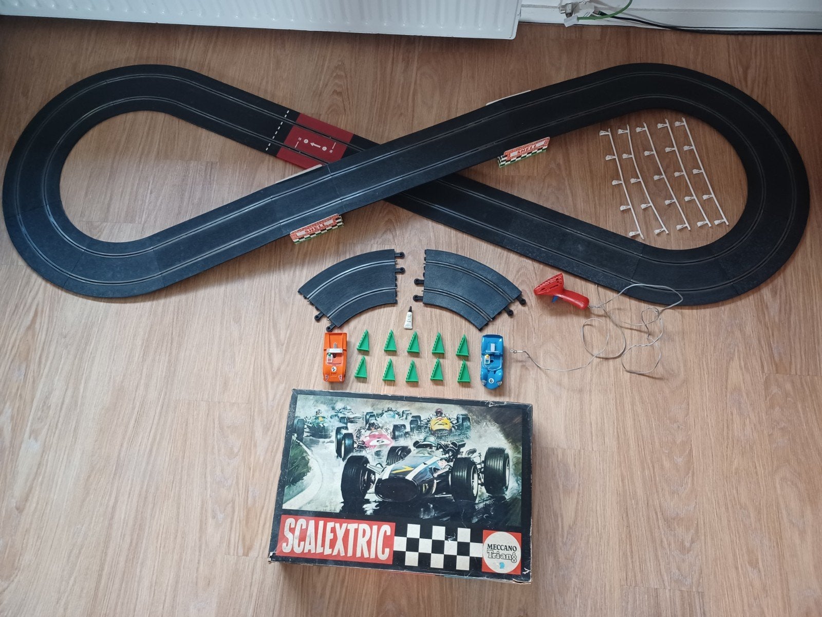 Scalextric Meccano Tri-ang racebaan, Ophalen of Verzenden, Gebruikt, Elektrisch, Overige merken
