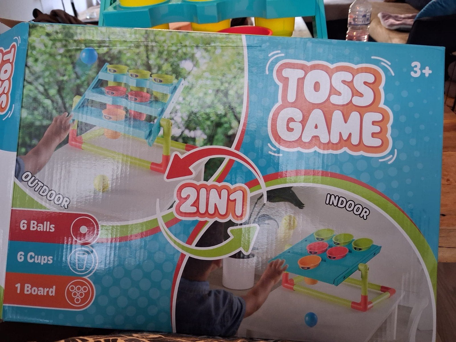 Toss Game 2-in-1 Indoor/Outdoor Balspel voor Kinderen, Kinderen en Baby's, Ophalen of Verzenden, Nieuw