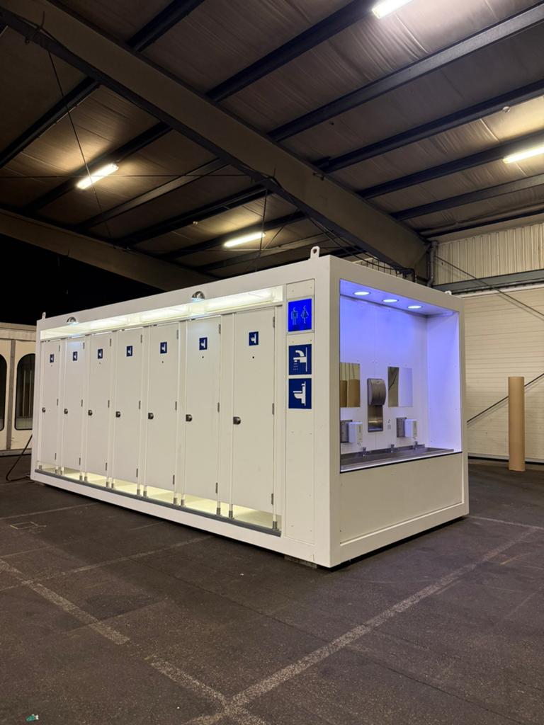 Toiltwagen/unit 14 klepper, Ophalen, Rvs, Toilet