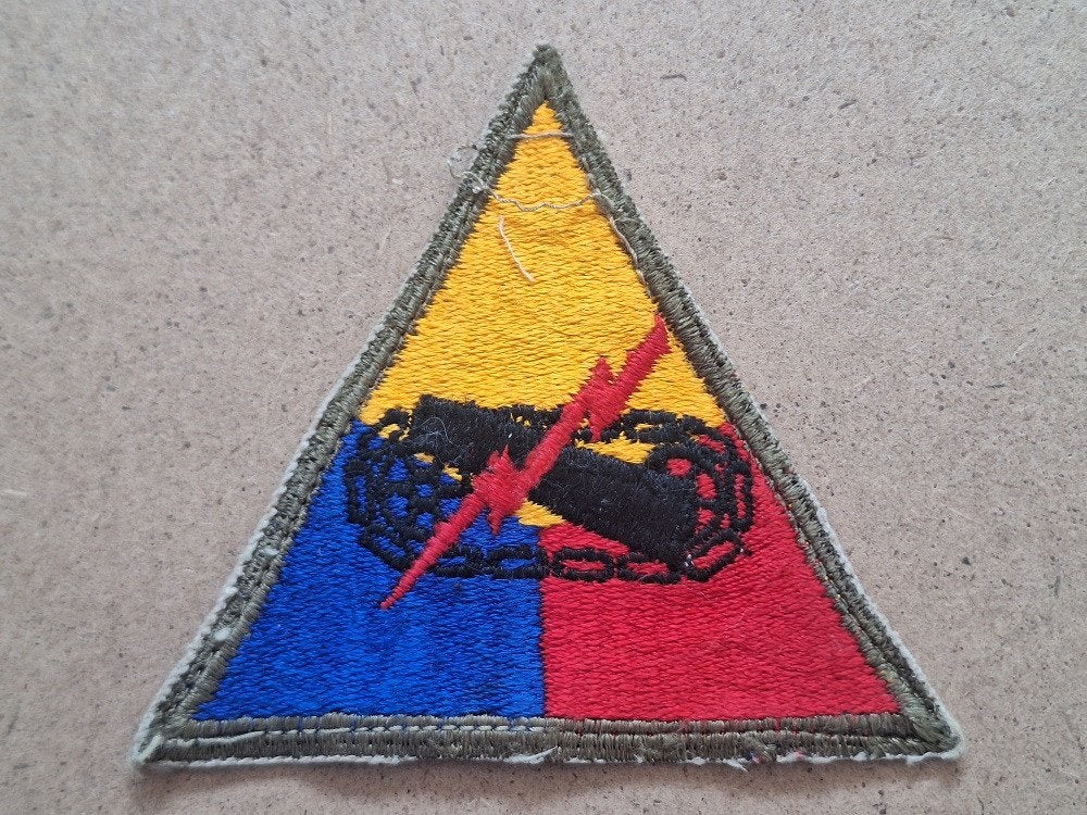 WWII US Separate Tank Battalion patch, Verzamelen, Ophalen of Verzenden, Amerika, Embleem of Badge