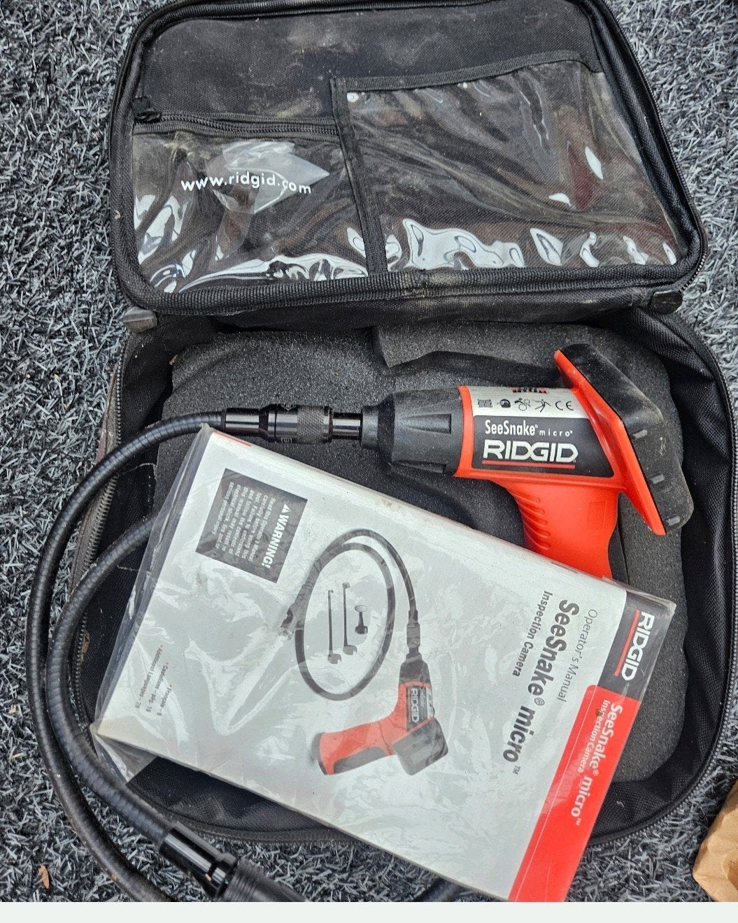 RIDGID SeeSnake micro inspectiecamera / endoscoop, Ophalen of Verzenden, Gebruikt, Overige meters