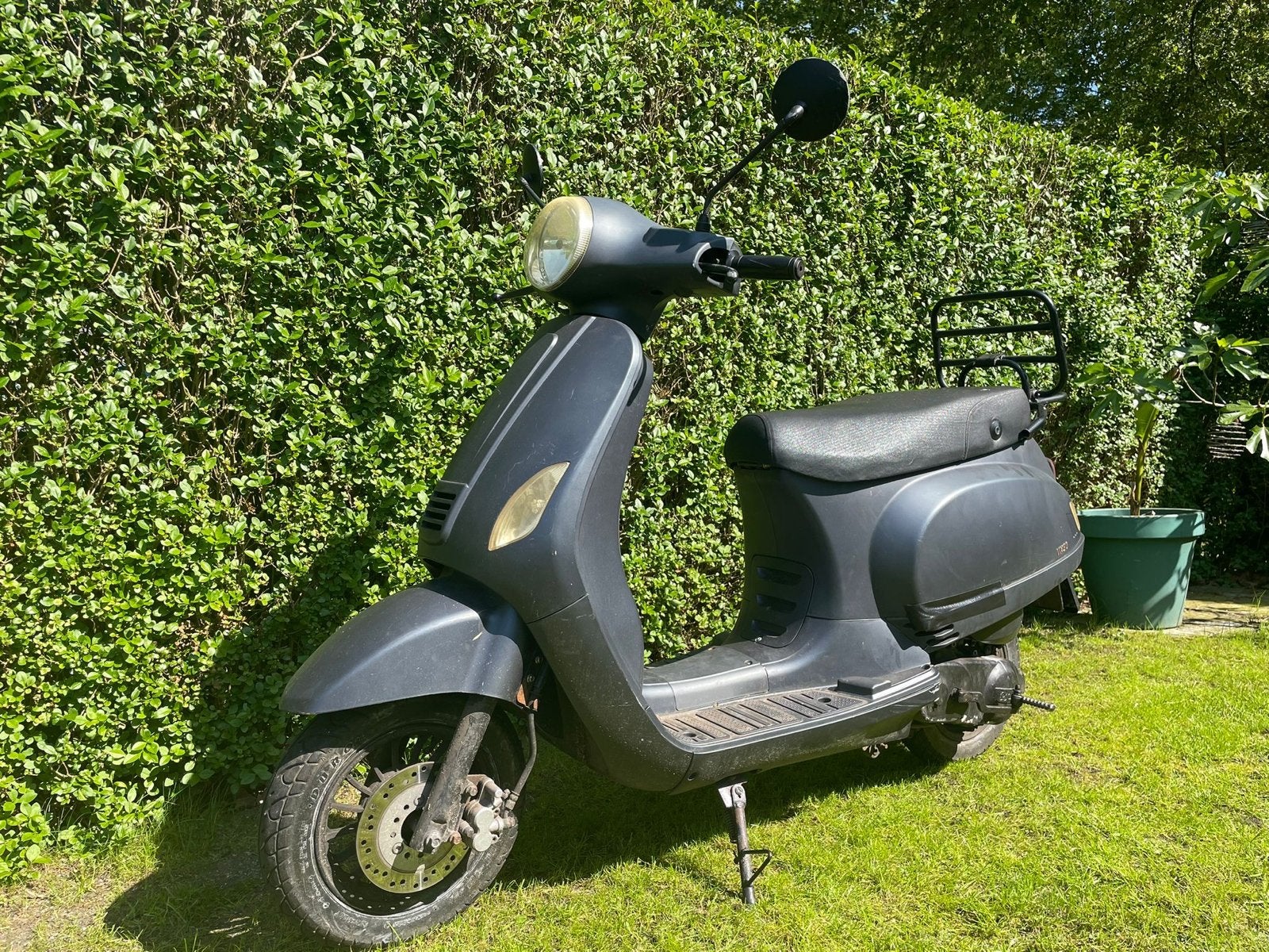 AGM VX50 Scooter - Mat Zwart, Fietsen en Brommers, Scooters | Vespa, Gebruikt, Overige modellen, Maximaal 45 km/u, Ophalen of Verzenden
