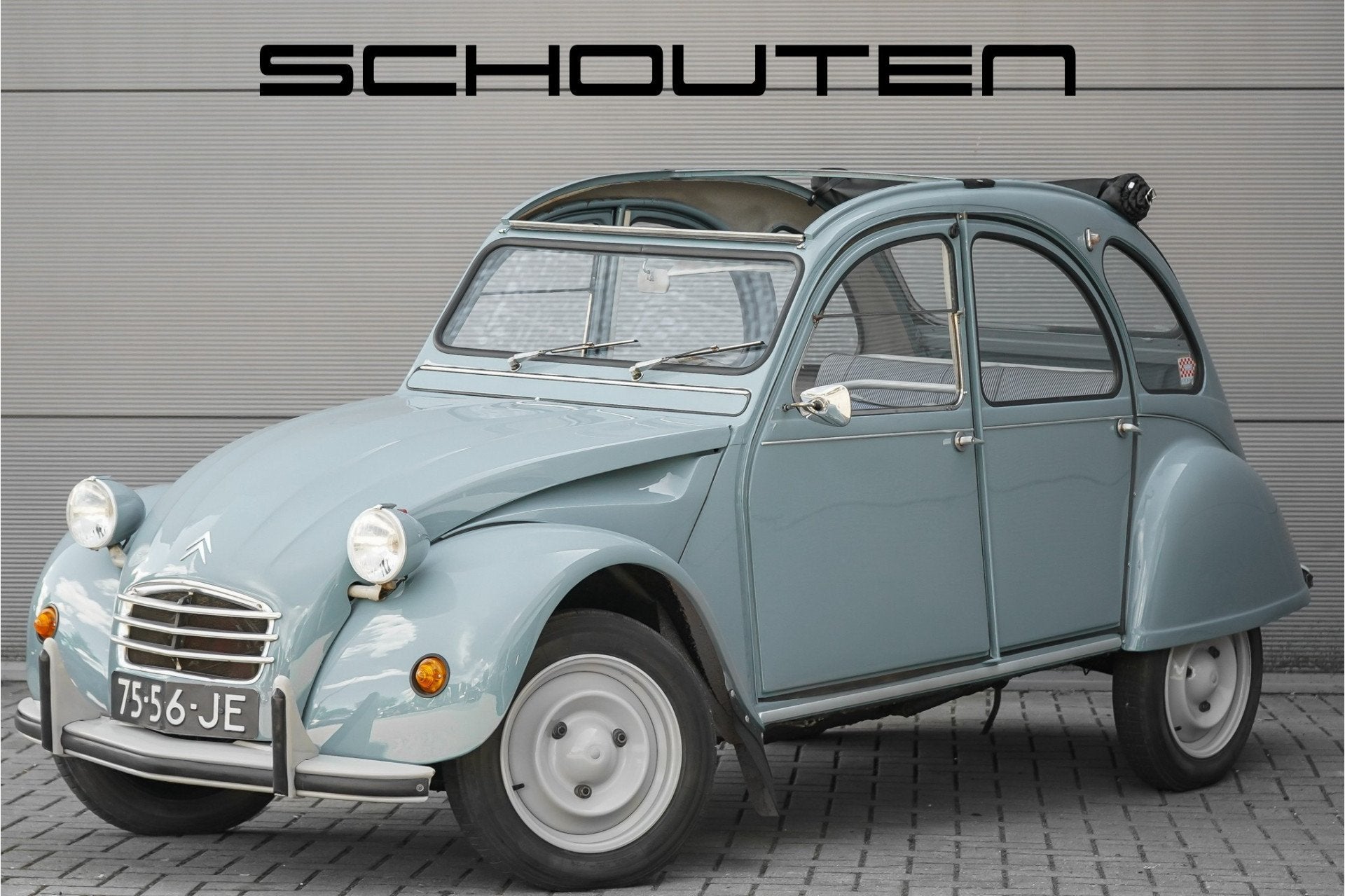 Citroën 2CV 2CV4 Origineel NL Gerestaureerd (bj 1969), Auto's, Voorwielaandrijving, Stof, Citroën, Origineel Nederlands