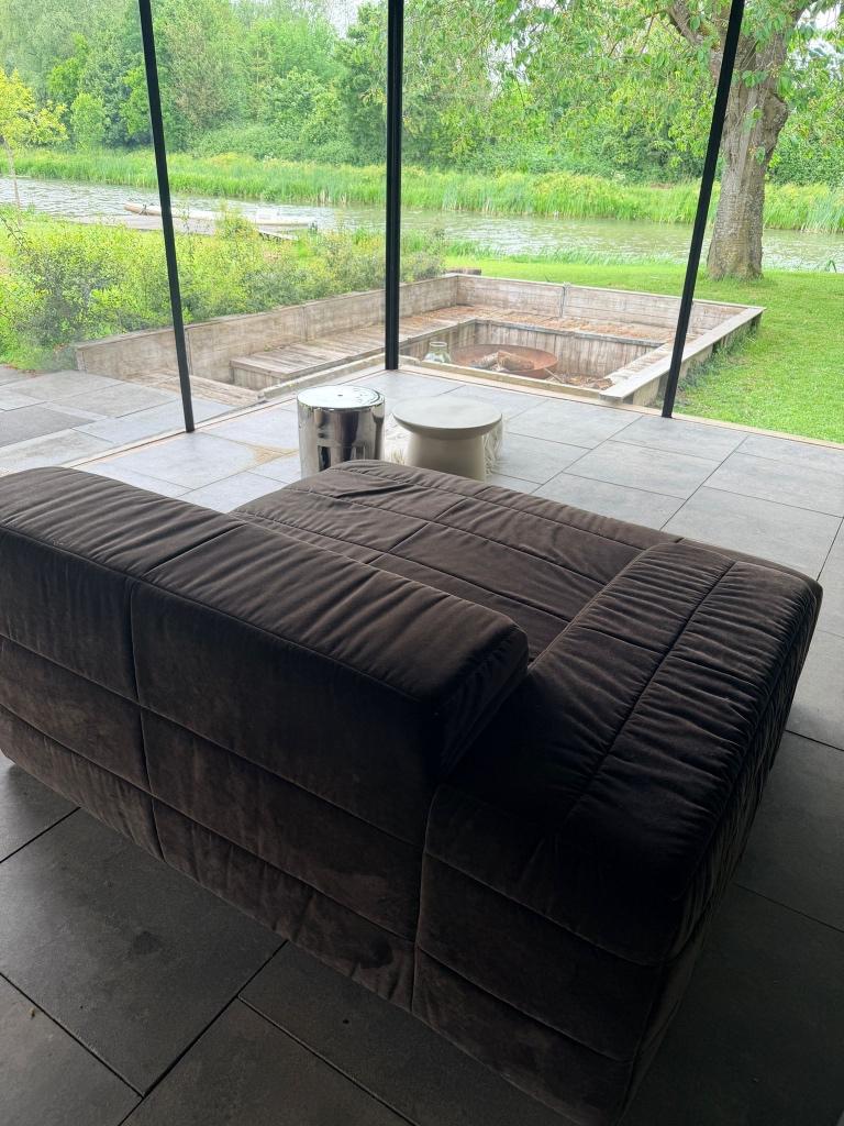 Sofa / Chaises longues, Ophalen, 125 tot 150 cm, Tweepersoons, Zo goed als nieuw