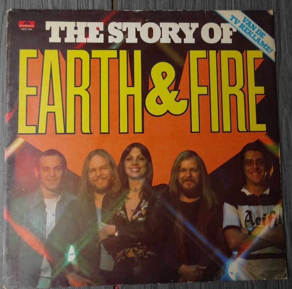LP Earth & Fire (jerney kaagman)   THE STORY OF  .... (261), LP, Gebruikt, Pop, Ophalen of Verzenden