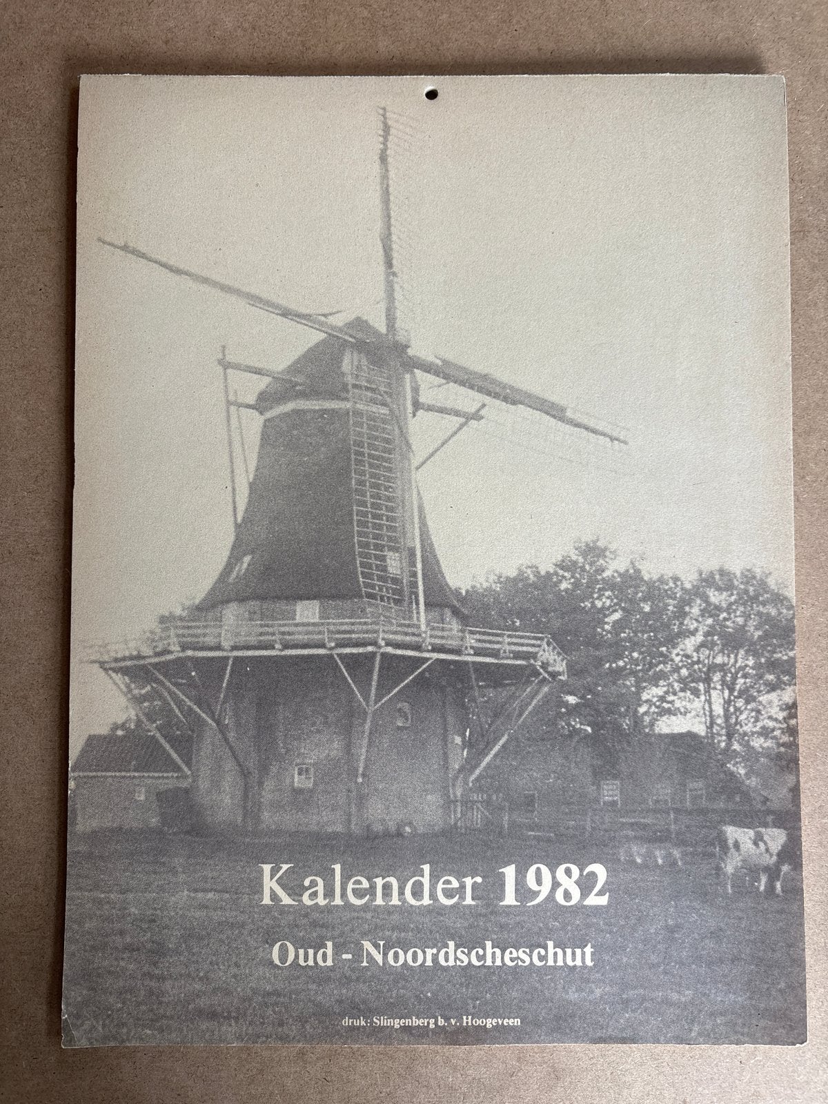 Oud Noordscheschut kalender, Ophalen of Verzenden