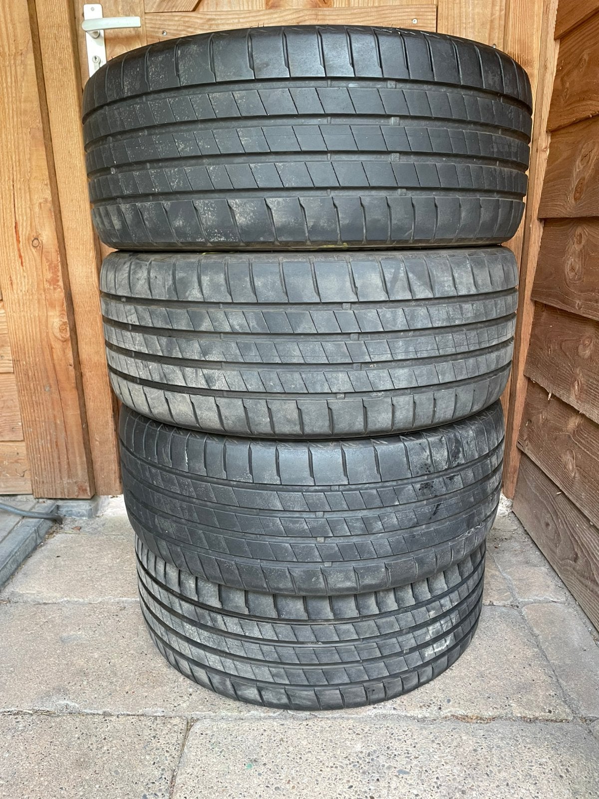 Bridgestone Potenza 225/40 R19 zomerbanden 4 stuks, Auto diversen, Auto-accessoires, Ophalen, Gebruikt