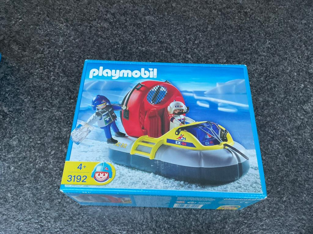 Playmobil Dinosaurus expeditie hovercraft 3192, Ophalen, Nieuw