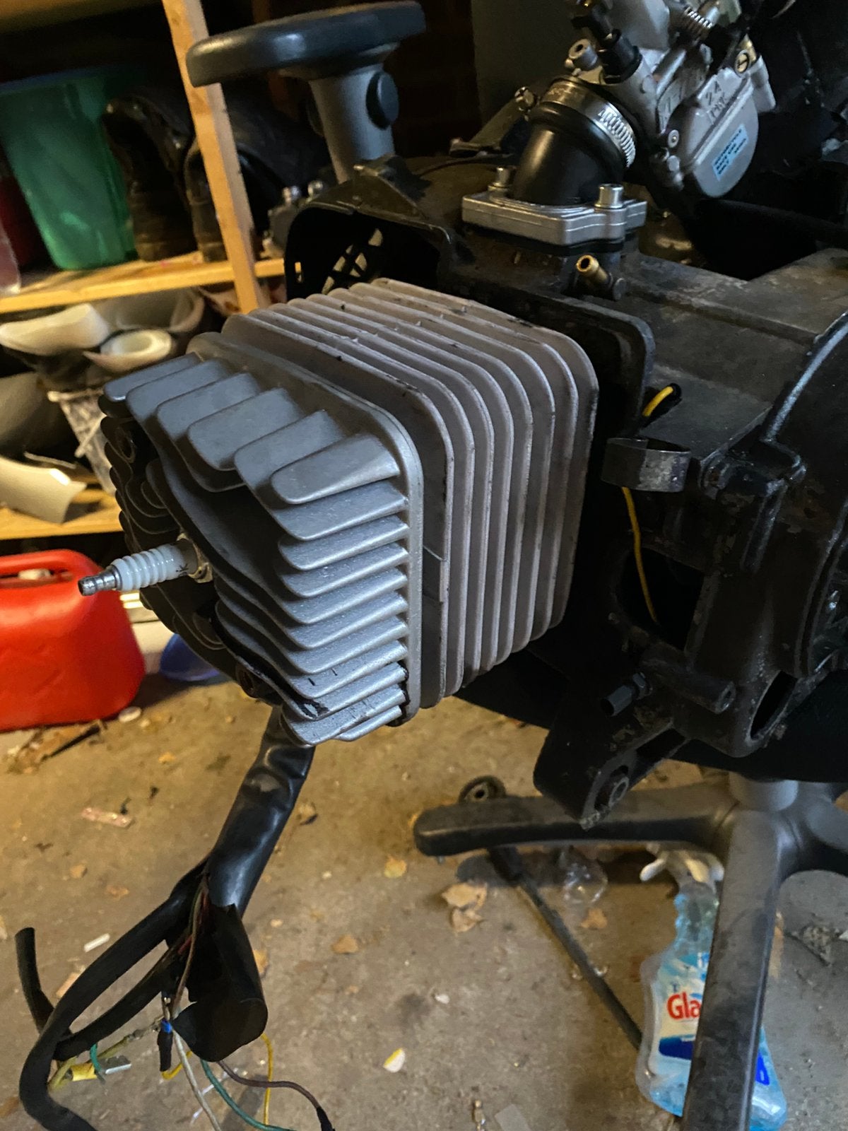 172cc blok, Ophalen