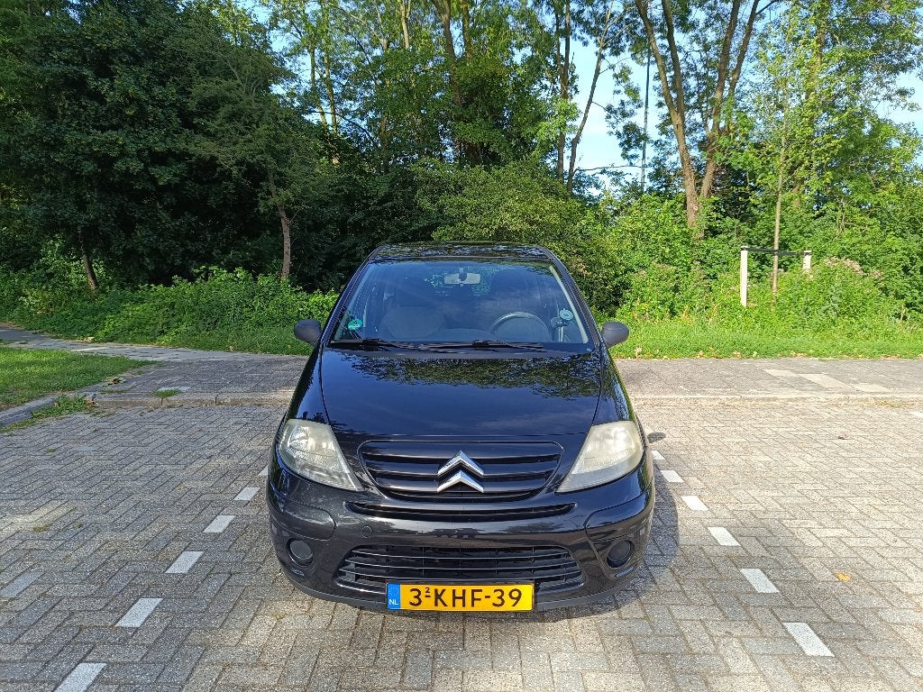 Citroën C3 1.1 I 2009 Zwart, Voorwielaandrijving, Stof, 40 €/maand, 920 kg