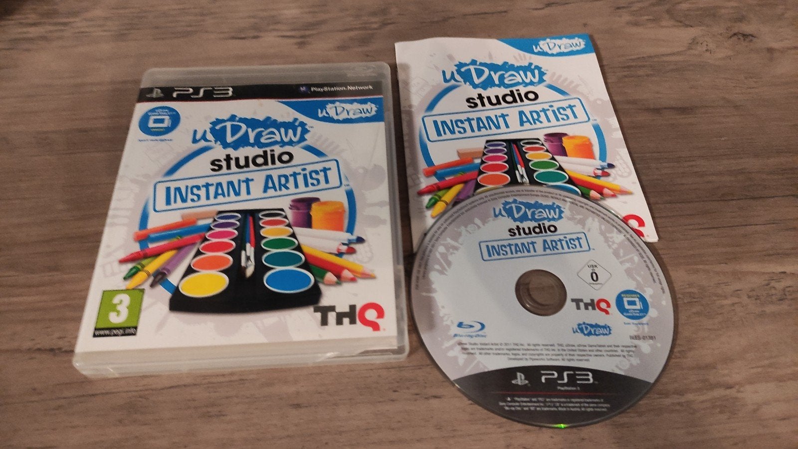 Udraw studio instant Playstation 3 game, Spelcomputers en Games, 3 spelers of meer, Ophalen of Verzenden, Zo goed als nieuw, Vanaf 3 jaar