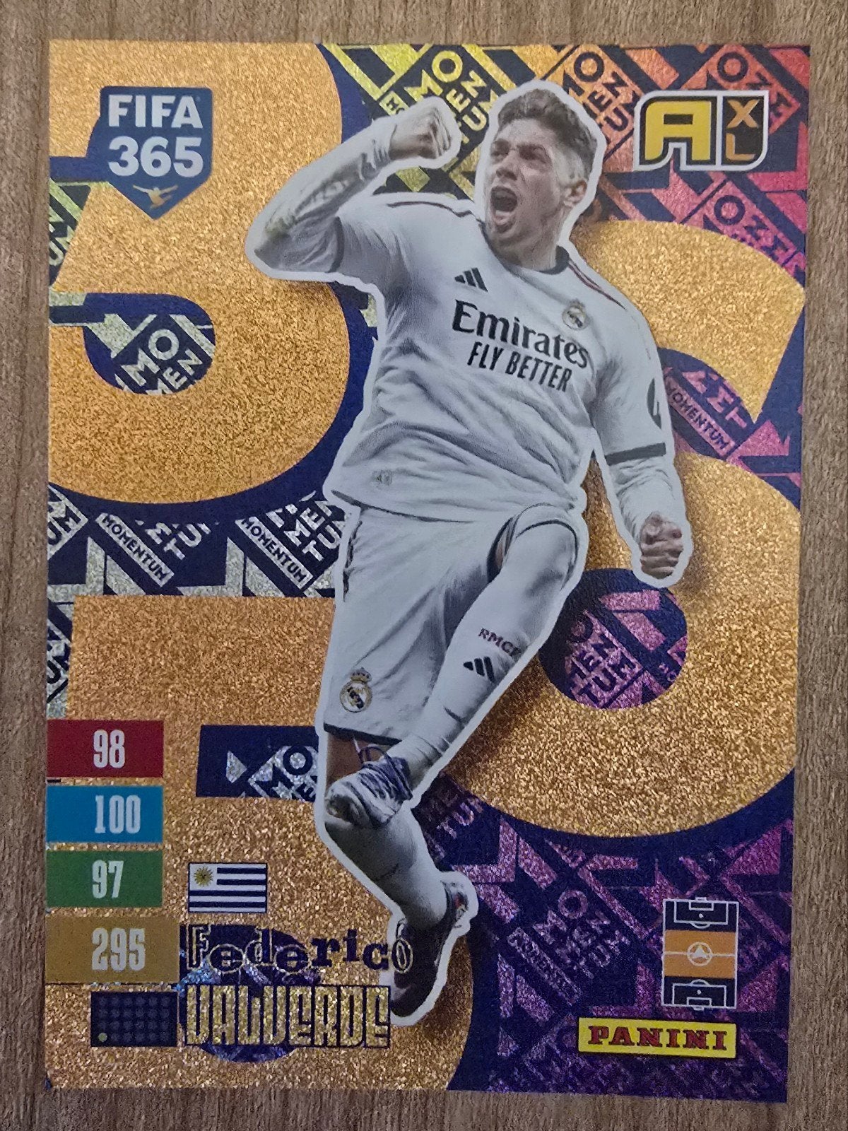 panini fifa adrenalyn 2027 momentum, Ophalen of Verzenden, Zo goed als nieuw, Plaatje