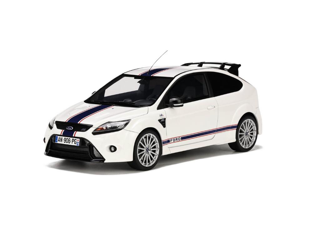 FORD FOCUS MK2 RS Le Mans WIT 2010 OTTO MOBILE 1/18 OT1009, Hobby en Vrije tijd, Modelauto's | 1:18, Verzenden, Nieuw, Auto, OttOMobile