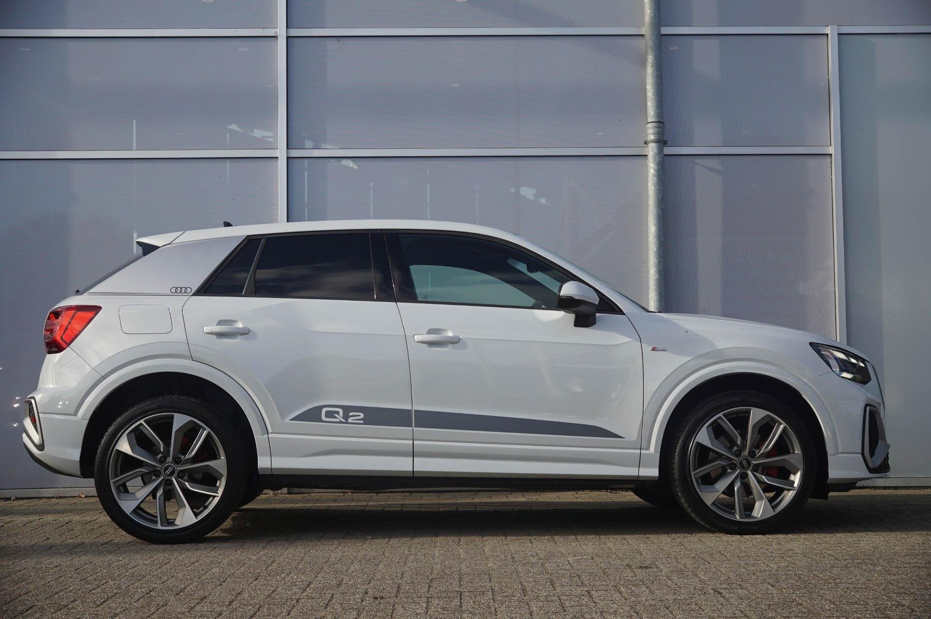 Audi Q2 35 TFSI 150pk S-tronic Edition One | Panoramadak | C, Auto's, Stof, 4 cilinders, 150 pk, Wit