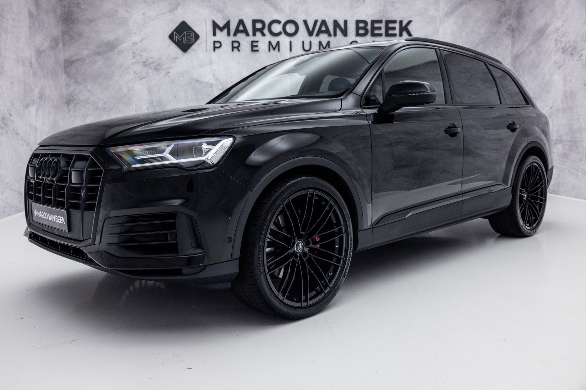 Audi Q7 55 TFSI V6 Quattro 7p | Pano | 23" | E-Trekhaak | He, Auto's, Automaat, 12 maanden, Gebruikt, 2995 cc