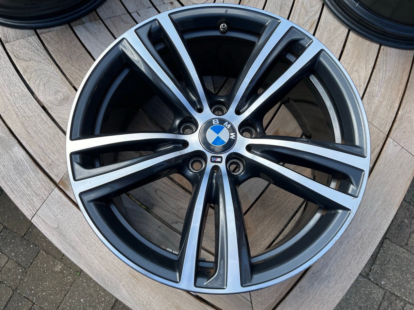 BMW originele 19 inch breedset Styling 442M 3-serie f31, Gebruikt, Velg(en), Personenwagen, Zomerbanden