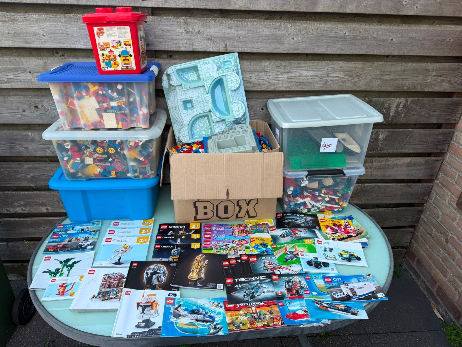 Grote partij LEGO: 80kg met sets en losse stenen, Ophalen, Zo goed als nieuw