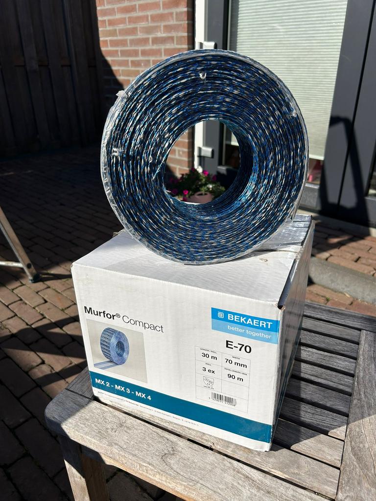 Murfor compact E-70, Doe-het-zelf en Verbouw, Metselstenen, Ophalen, Nieuw, Bakstenen