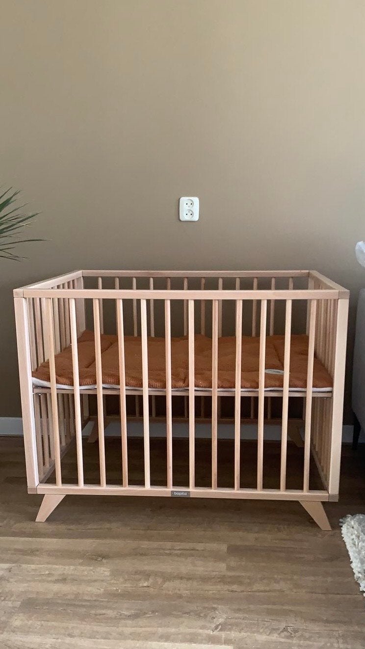 Bopita Retro Box Naturel - Zo goed als nieuw, Kinderen en Baby's, Ophalen, Zo goed als nieuw, Vierkant, Boxkleed