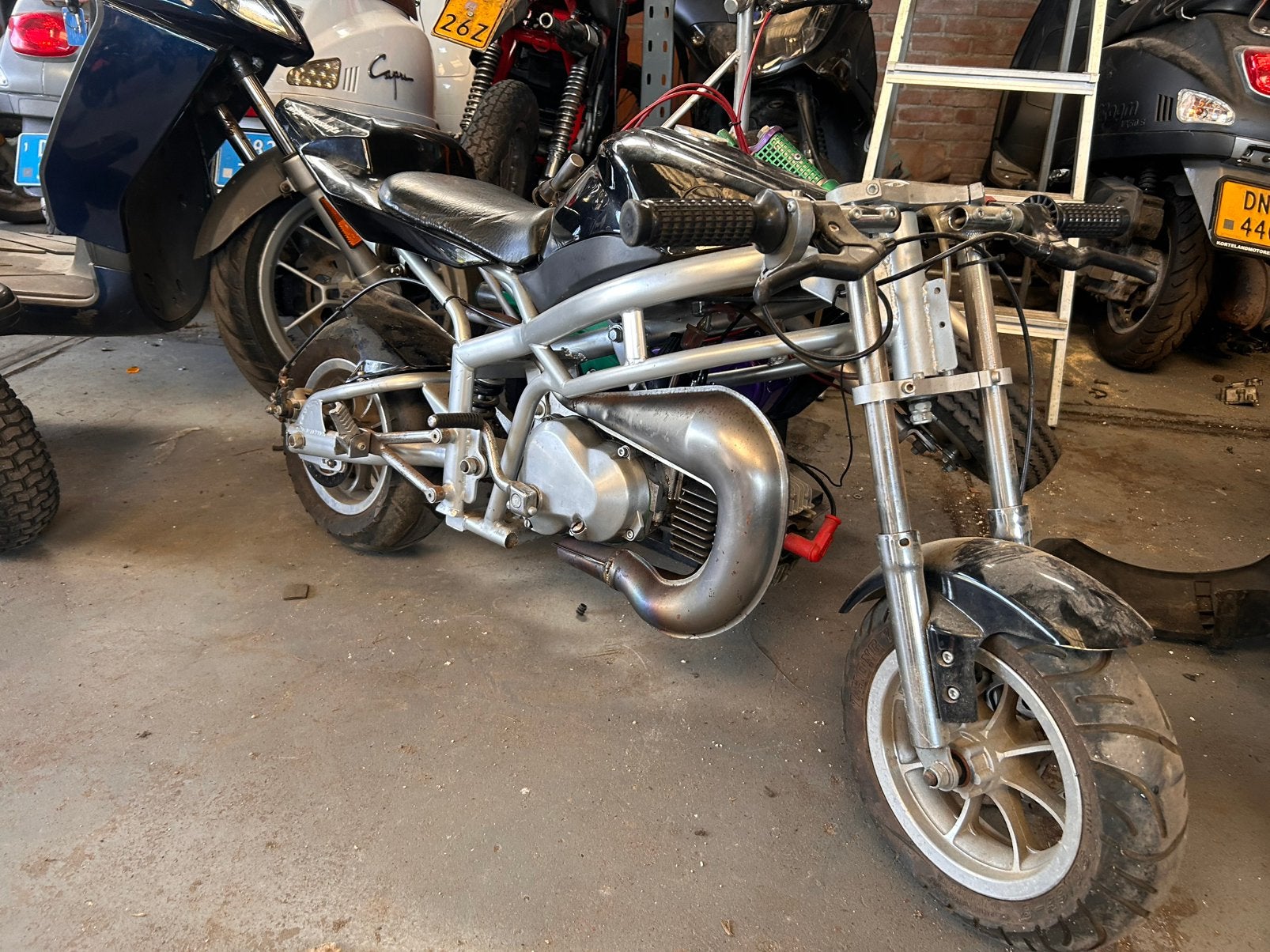 Mini bike (midi) 70cc puck kickstart blok snel, Ophalen of Verzenden, Zo goed als nieuw, Overige typen
