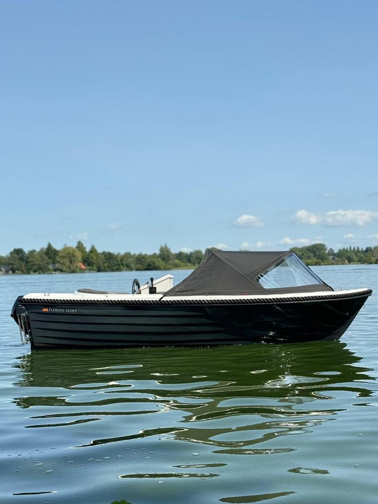 Florijn 530XL Yamaha F15, Watersport en Boten, Sloepen, Gebruikt, 10 tot 30 pk, 3 tot 6 meter, Buitenboordmotor, Benzine, Polyester