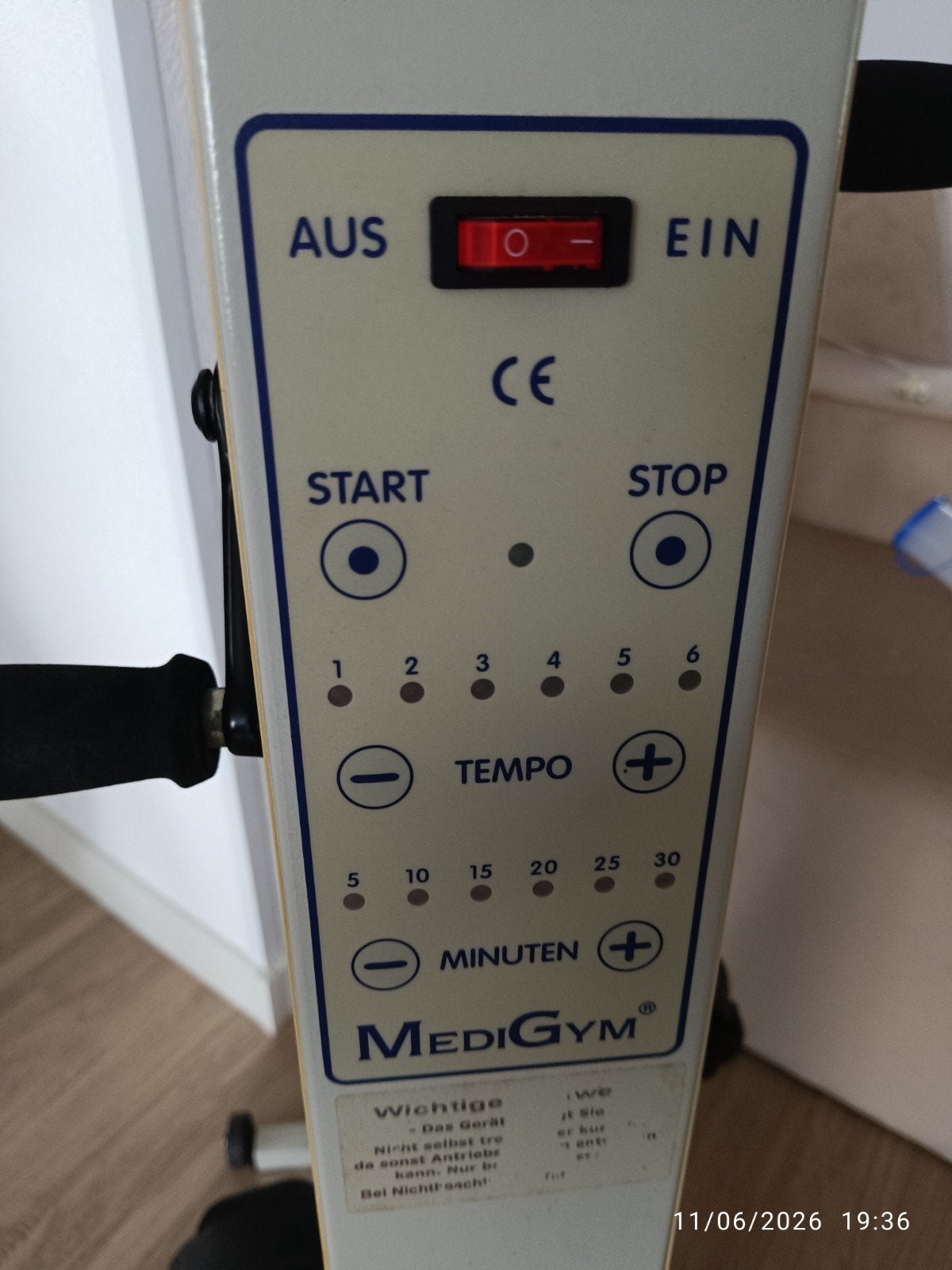 MediGym  Hometrainer, revalidatie apparaat., Ophalen of Verzenden, Zo goed als nieuw, Benen, Hometrainer