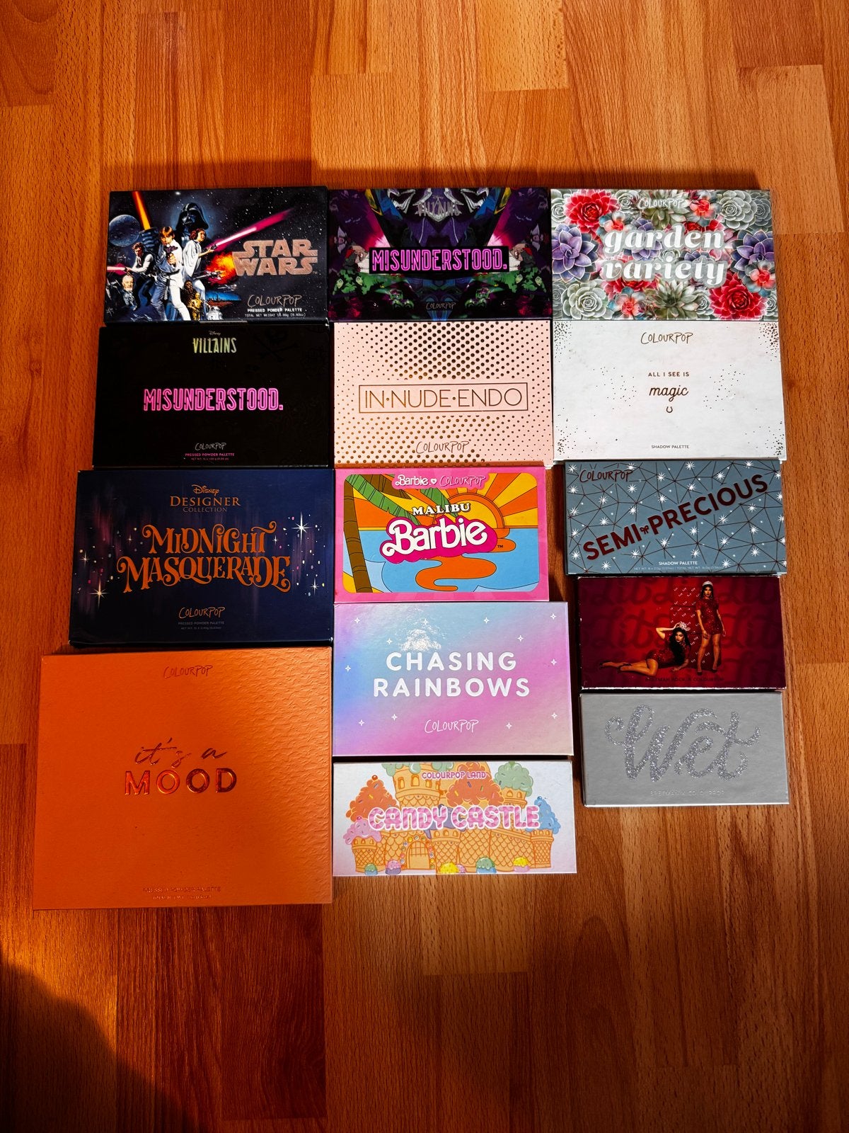 Colourpop Oogschaduw Paletten - Diverse Collectie, Gebruikt, Ophalen of Verzenden, Make-up, Overige kleuren