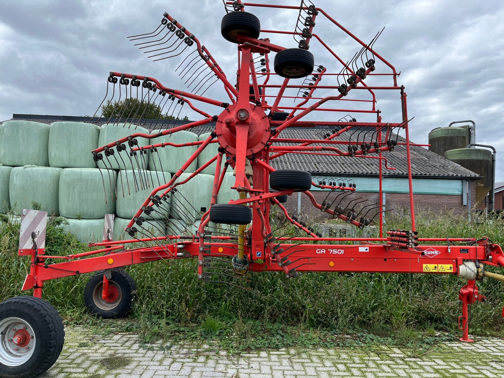Kuhn GA7501 zwadhark 2011. ( ingebruikname 2012), Zakelijke goederen, Ophalen, Weidebouw