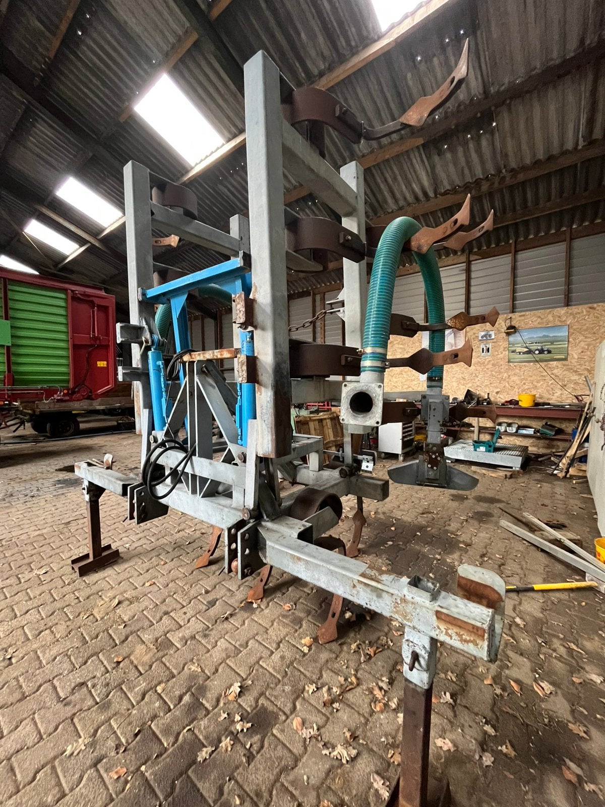 Triltand cultivator/bouwland bemester, Ophalen, Grondbewerking