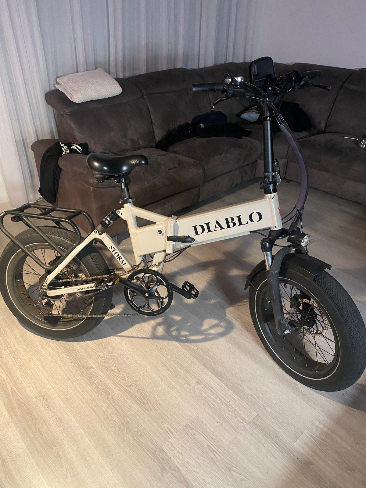 Diablo Storm elektrische fiets - Zo goed als nieuw, Fietsen en Brommers, Ophalen, Zo goed als nieuw, Overige merken