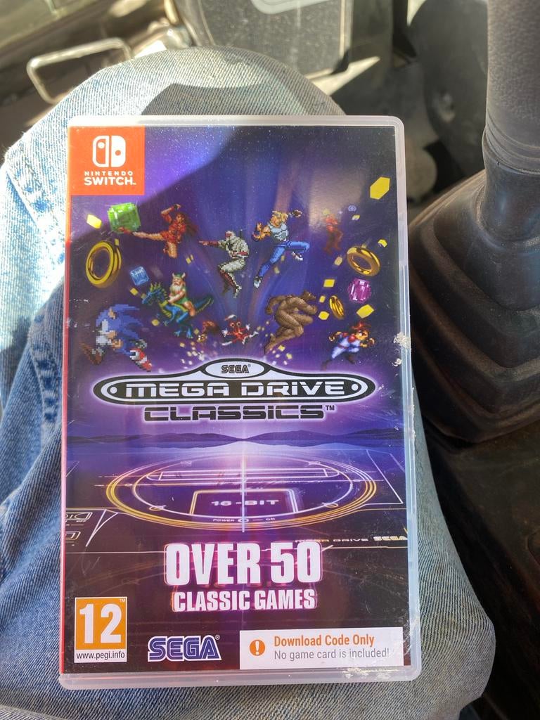 Sega Mega Drive Classics Nintendo Switch - Meer dan 50 games, Spelcomputers en Games, Games | Nintendo Switch, Nieuw, Overige genres
